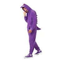 Adult Gengar Hooded Jumpsuit Costume - Pokémon