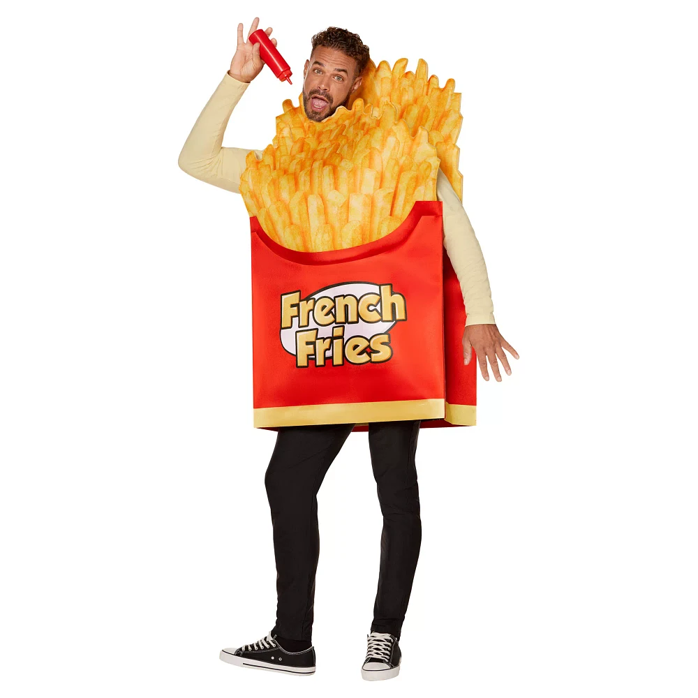 Adult French Fries Costume