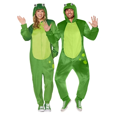 Adult Frog Jumpsuit Costume