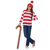 Kids Where's Waldo Costume Kit