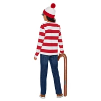 Kids Where's Waldo Costume Kit