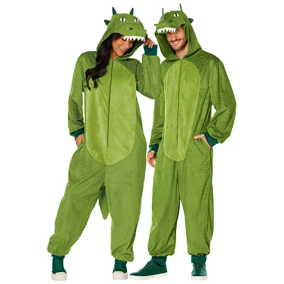 Adult Crocodile Jumpsuit Costume