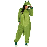 Adult Crocodile Jumpsuit Costume