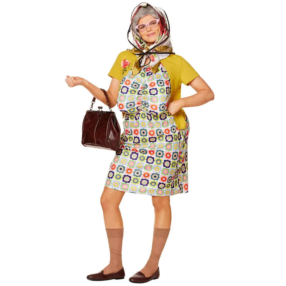 Adult Golden Granny Costume