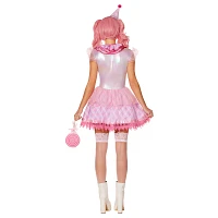 Adult Pink Pastel Clown Dress Costume