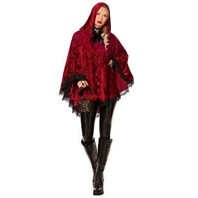 Adult Little Red Riding Hood Poncho