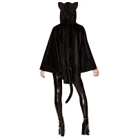 Adult Cat Poncho with Hood