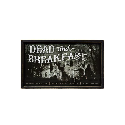 Dead and Breakfast Sign