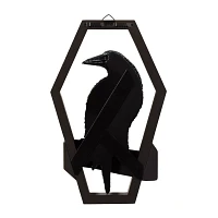 Gothic Noir Nevermore Raven Sign