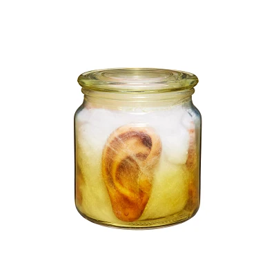 Gothic Noir Ear Jar