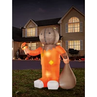 8 Ft Light-Up Sam Inflatable Decoration - Trick 'r Treat