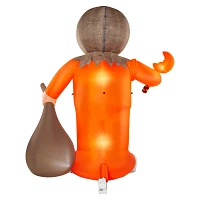 8 Ft Light-Up Sam Inflatable Decoration - Trick 'r Treat