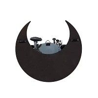 Mystical Arts Skull Moon Wall Sign