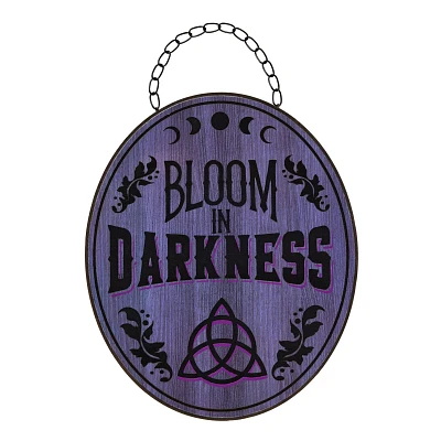 Mystical Arts Bloom in Darkness Sign