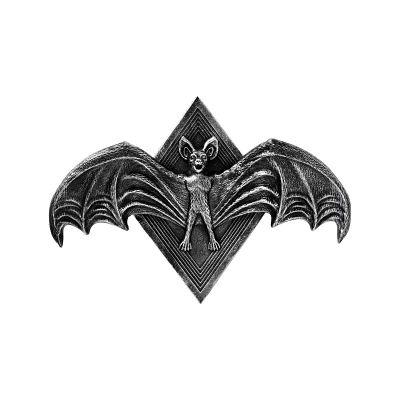 Gothic Noir Bat Wall Decor