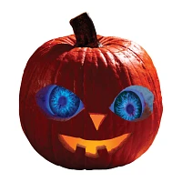 Blue Pumpkin Eyes
