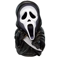 Light-Up Ghost Face Porch Buddy
