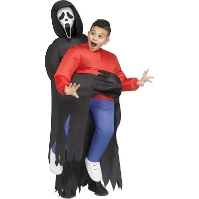 Kids Ghost Face Carrying Inflatable Costume