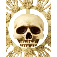 Skeleton Hand Wreath