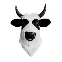 Cow Moving Mouth Full Mask