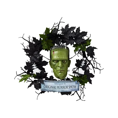 Frankenstein Light-Up Wreath - Universal Monsters