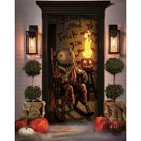 Sam Trick ’r Treat Door Cover