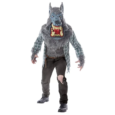 Adult Big Head Werewolf Costume