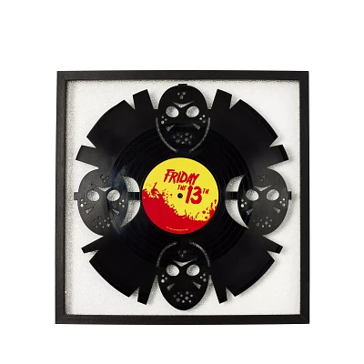 Jason Voorhees Vinyl Record Sign - Friday the 13th