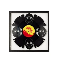 Jason Voorhees Vinyl Record Sign - Friday the 13th