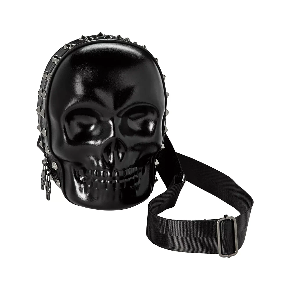 Black Skull Crossbody Bag