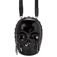 Black Skull Crossbody Bag