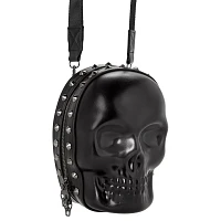 Black Skull Crossbody Bag