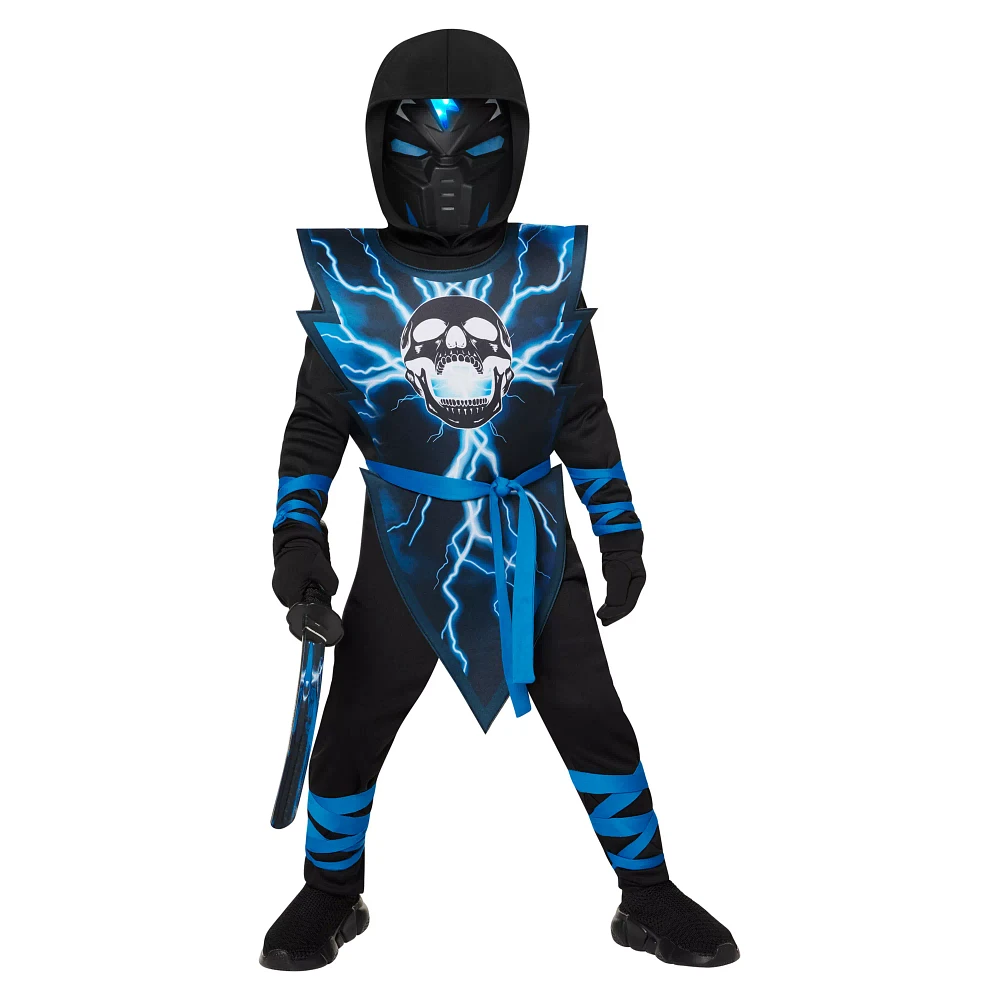 Toddler Electrified Ninja Costume