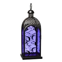 Purple Glass Moon Lantern