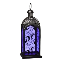 Purple Glass Moon Lantern