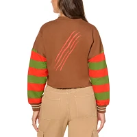 Freddy Krueger Cropped Crewneck - A Nightmare on Elm Street