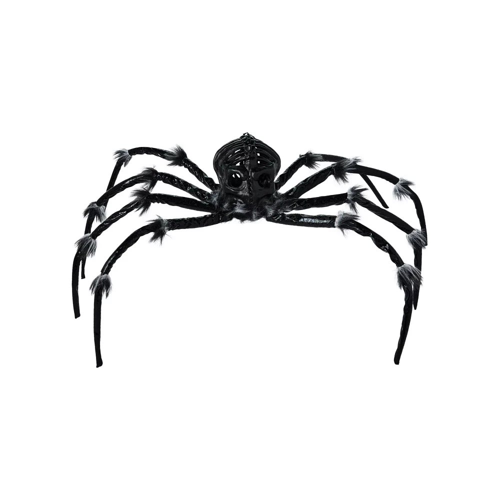 Light-Up Black Skull Spider