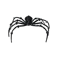 Light-Up Black Skull Spider