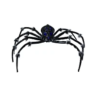 Light-Up Black Skull Spider