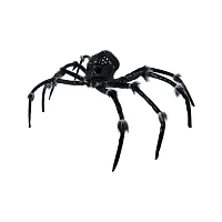 Light-Up Black Skull Spider