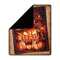 Sam Trick 'r Treat Group Fleece Blanket