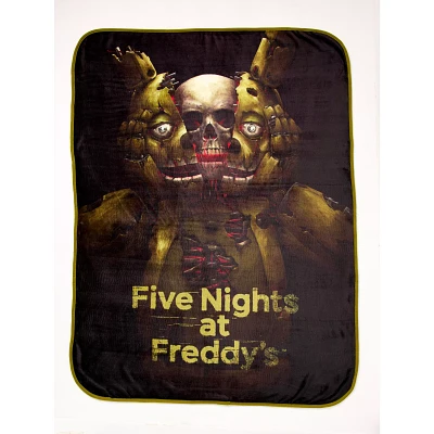 Five Nights at Freddy's Springtrap Fleece Blanket