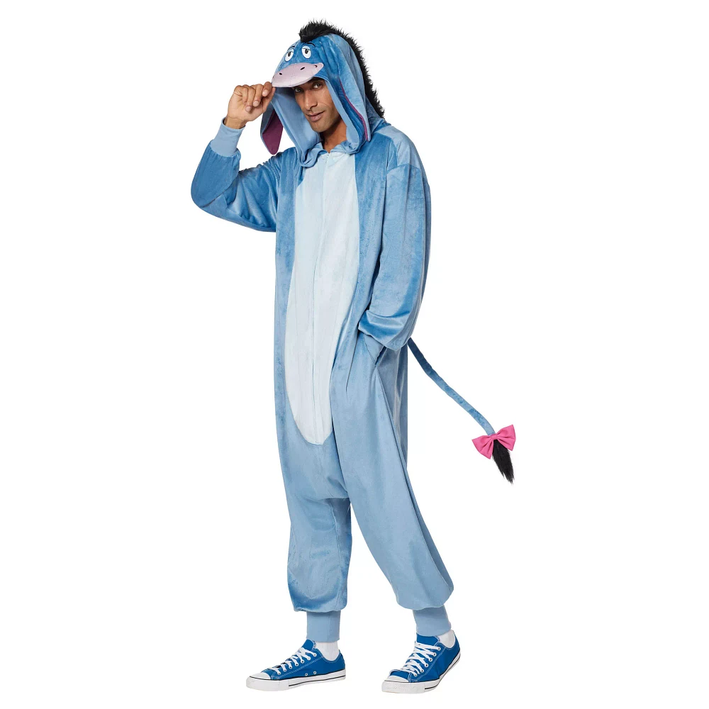 Adult Eeyore Jumpsuit Costume