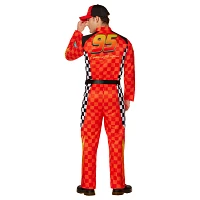 Adult Lightning McQueen Jumpsuit Costume - Cars