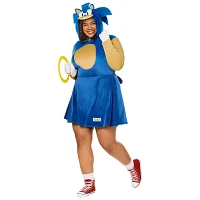 Adult Sonic Dress Costume