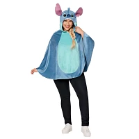 Adult Stitch Poncho Costume Top - Lilo &