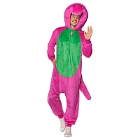 Adult Barney Jumpsuit Costume