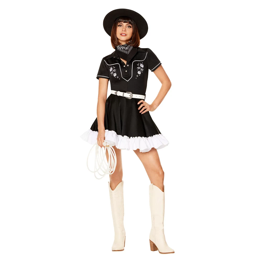 Adult Western Cowgirl Dress Costume