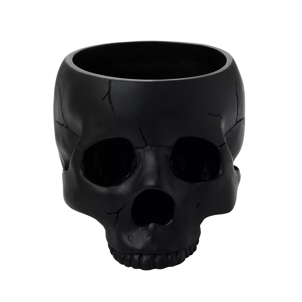 Black Skull Decorative Bowl