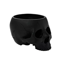 Black Skull Decorative Bowl